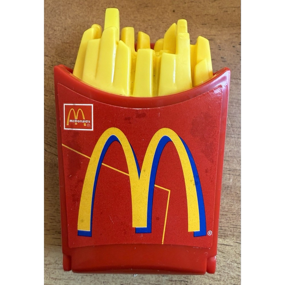 Mc‎ Donalds French Fry Flip Cell Phone Happy Meal Toy 1999 No Sound